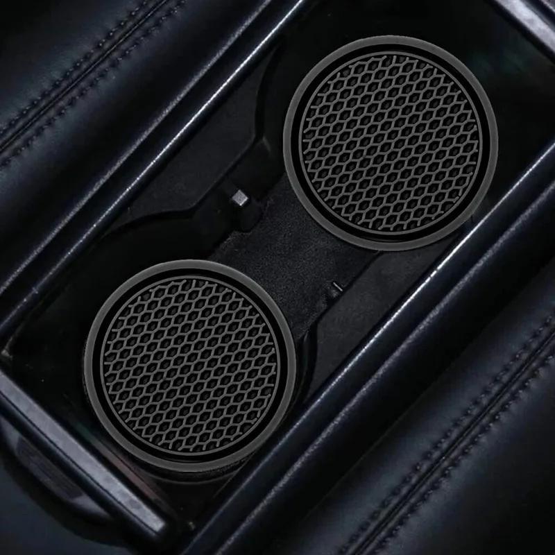 Car Auto Cup Holder Anti Slip Insert Coasters Pads Interior Accessories Universal Fits Perfectly For Most Cups