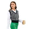 European and American Sleeveless Vest Vest Women's Striped V-neck Loose Sweater Zebra Pattern Animal Pattern Fashion Cross-border Knitted Sweater