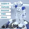 ROBOT PLAZA Humanoid Robot Toy, Walks, Speaks English, Kids' Toy, Boys' Birthday Gift, Educational Toy, Rechargeable, Japanese Instruction Manual