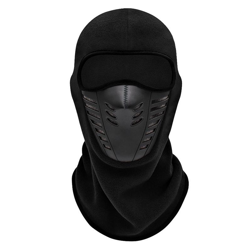 Motorcycle Mask Fleece Thermal Face Mask Keep Warm Moto Riding Balaclava Motorbike Biker Winter Windproof Ski Mask Men Women