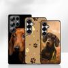 Dachshund Dog Phone Case for Motorola Moto G54 G05 G24 G67 G55 G75 G9 G85 G15 G57 G86 Power Edge 50 30 Ultra Fusion Neo Pro