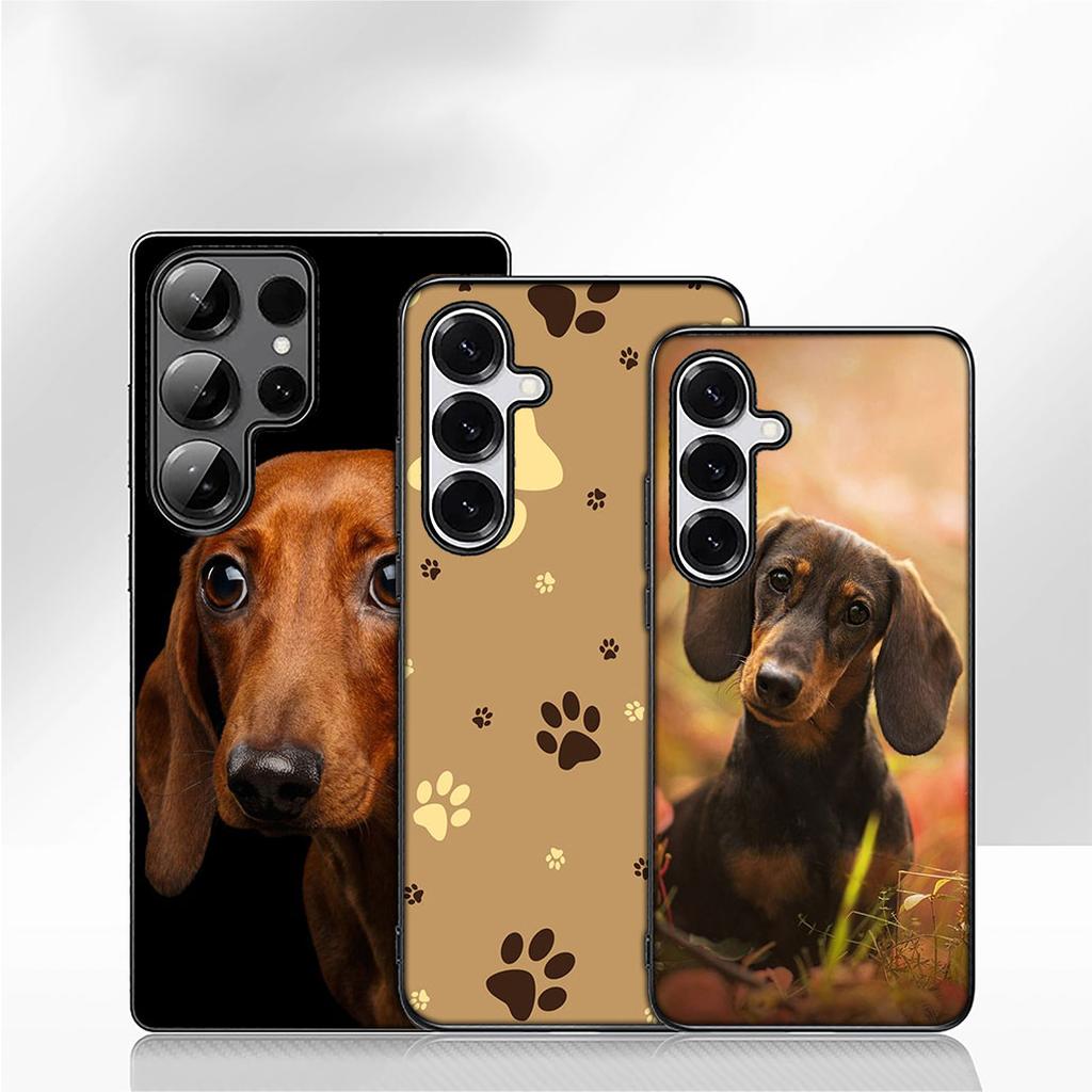 Dachshund Dog Phone Case for Motorola Moto G54 G05 G24 G67 G55 G75 G9 G85 G15 G57 G86 Power Edge 50 30 Ultra Fusion Neo Pro