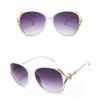 Sunglasses, Four-Leaf Clover Premium Sense Big Frame Ins Model Tide Shade