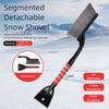 Non Slip Snow Shovel Brush Detachable Windshield Deicer Remover Practical Car Cleaning Brush