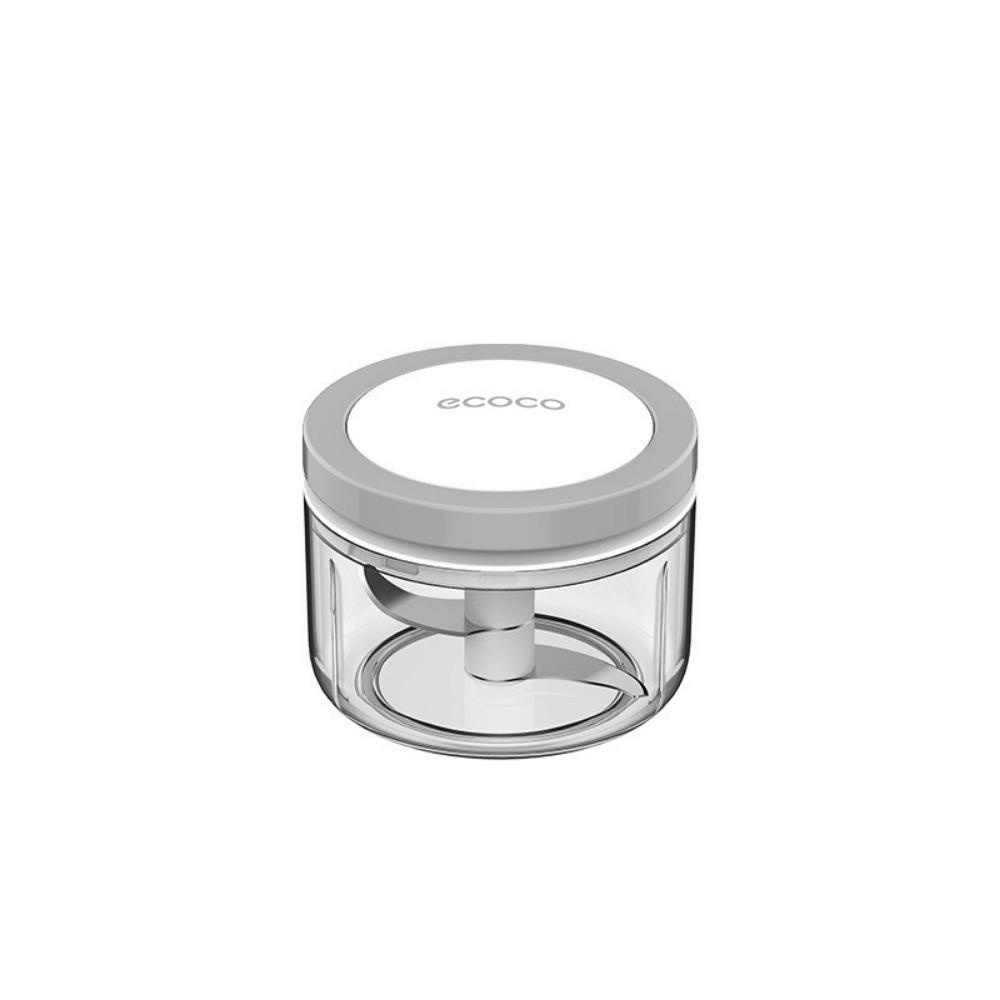 Hand Pull Manual Garlic Masher Plastic Garlic Chopper Multifunctional Garlic Press Crusher Kitchen 200ML