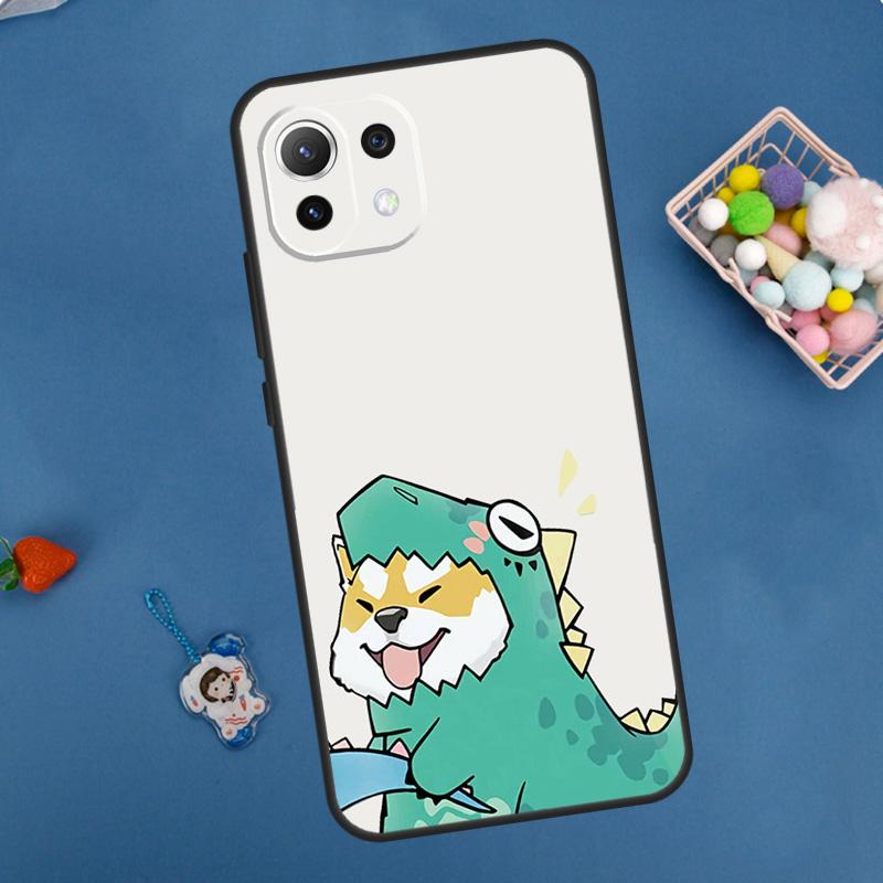 

Couple Matching Cute Dinosaur Case For POCO F5 X3 X5 Pro X4 F4 GT C40 M5s F3 Cover For Xiaomi 13 12 Lite 12T 11T Pro 12X Mi 12
