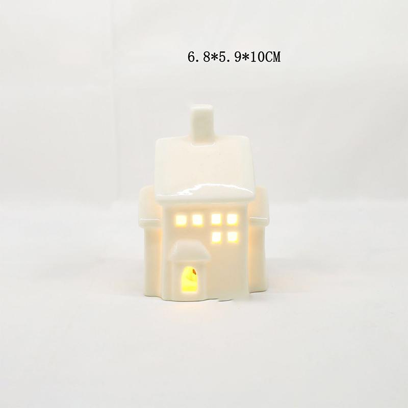 Keramikos namas žvakidė Keraminė arbatinės žvakidė Žvakių degiklis namų miegamojo dekoravimui Įkurtuvių dovana