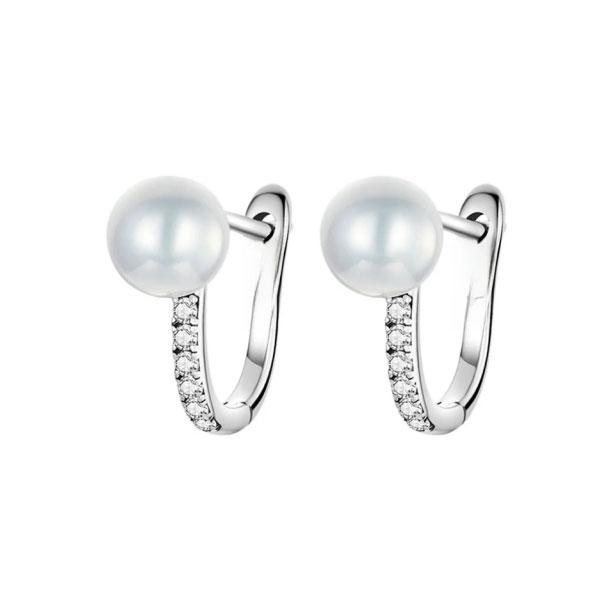 925 Silver Starry Sky Cherry Butterfly Flower Bow Drop Earrings Ear Stud Fine Trinkets Jewelry Women