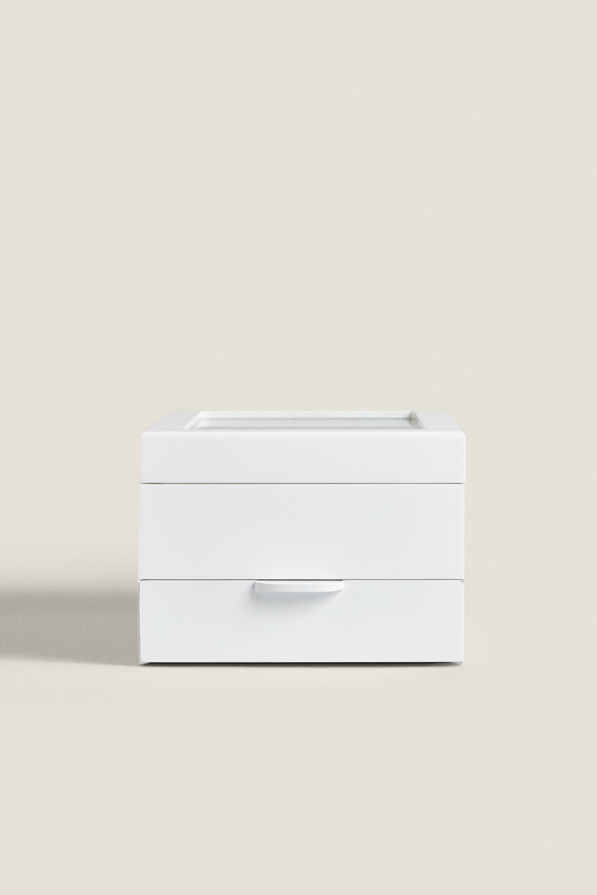 

ЛАКОВАЯ ШКАТУЛКА ДЛЯ ЮВЕЛИРНЫХ УКРАШЕНИЙ С ЯЩИКОМ