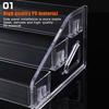 3/5/7 Layer Clear Acrylic Nail Polish Display Stand Nail Art Uv Gel Shelf Cosmetics Eyeshadow Storage Rack Home Organizer