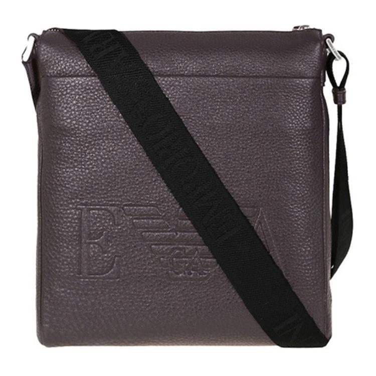 

Новая сумка-мессенджер EMPORIO ARMANI из коровьей кожи, сумка через плечо, мужская сумка через плечо, коричневая YEME92-YH185-80397 24.9*5.1*29.0CM