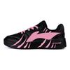 Li Ning Slip Resistant Cushioning Abrasion Resistant Low top Skateboard Shoes Men's Black Pink AGCU515-5(Team746-)