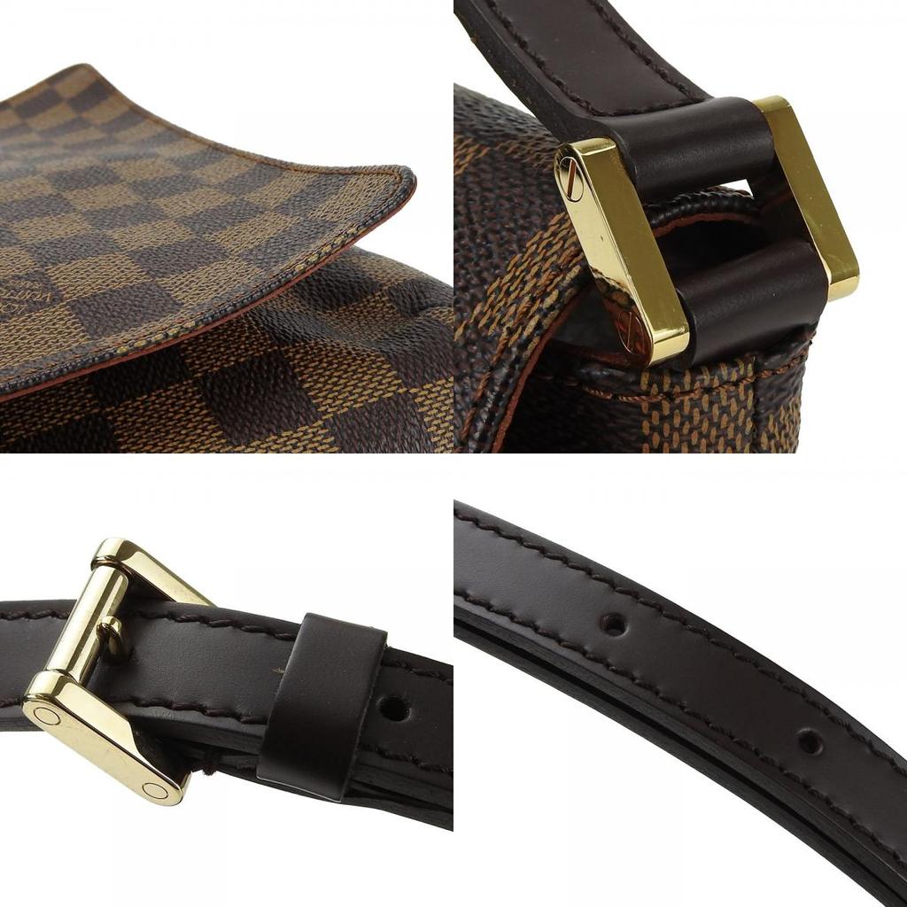 USED LOUIS VUITTON Muse Tango N51255 Damier canvas Gold Metal Short Shoulder