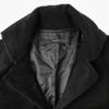 Gargoyle Trade Wind Stand Collar Short Wool Coat 1 S Men Black Pockets(USED)