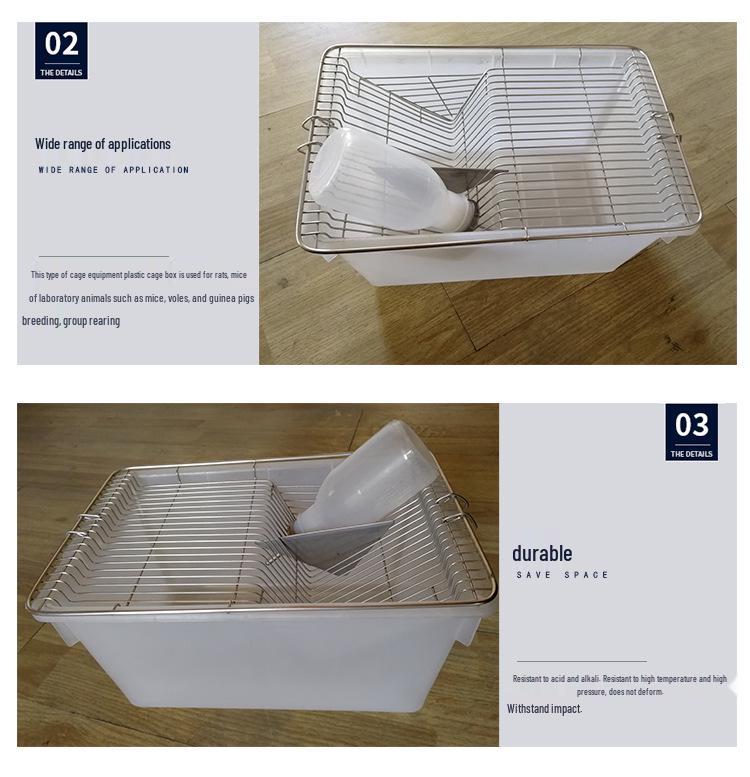 JM-1 Gerbil Breeding Cage: Lab and Animal Room Cage for Mice