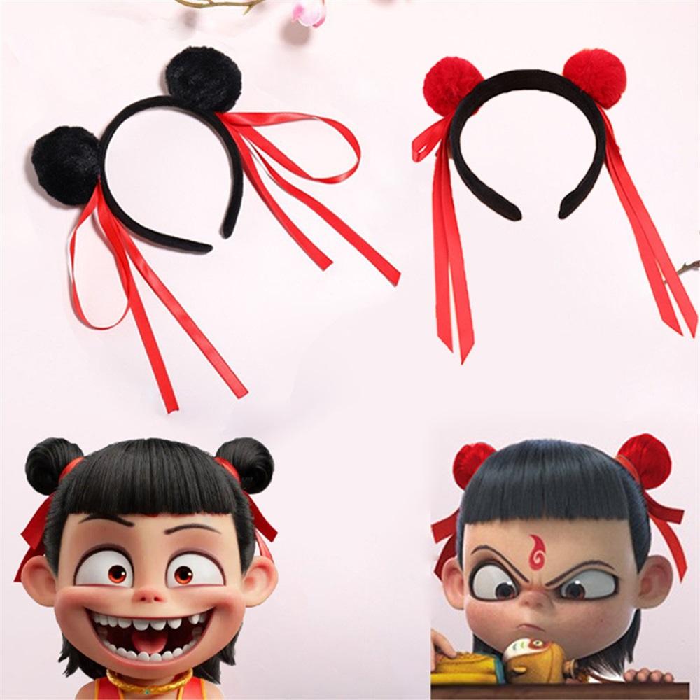 

Nezha Headband Cute Pills червоний