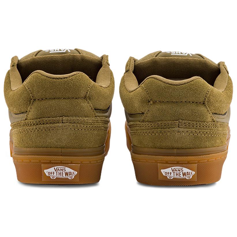 Vans Caldro Comfortable Versatile Low-Top Skate Shoes Unisex Sneakers Green Brown VN0A2Z4ACUQ