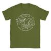 Novelty Twin Peaks Line Sketch TShirts Unisex Round Neck Cotton T Shirt Short Sleeve Tee Shirt Adult Tops