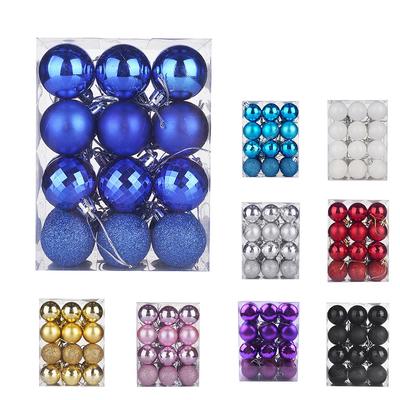 40 mm Vianočná guľa na vianočný stromček Závesná ozdoba na domáce párty