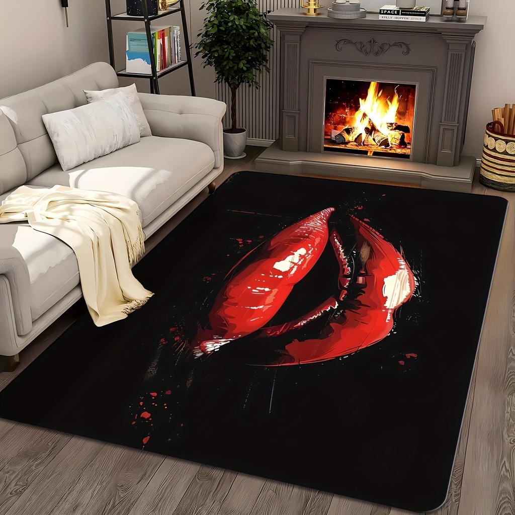 1PC Cute Dog Pattern Kitchen Rugs Non-Slip Home Door Mats Pop design Bathroom Rugs Bath Mat Carpet for Home Sink Laundry Decor