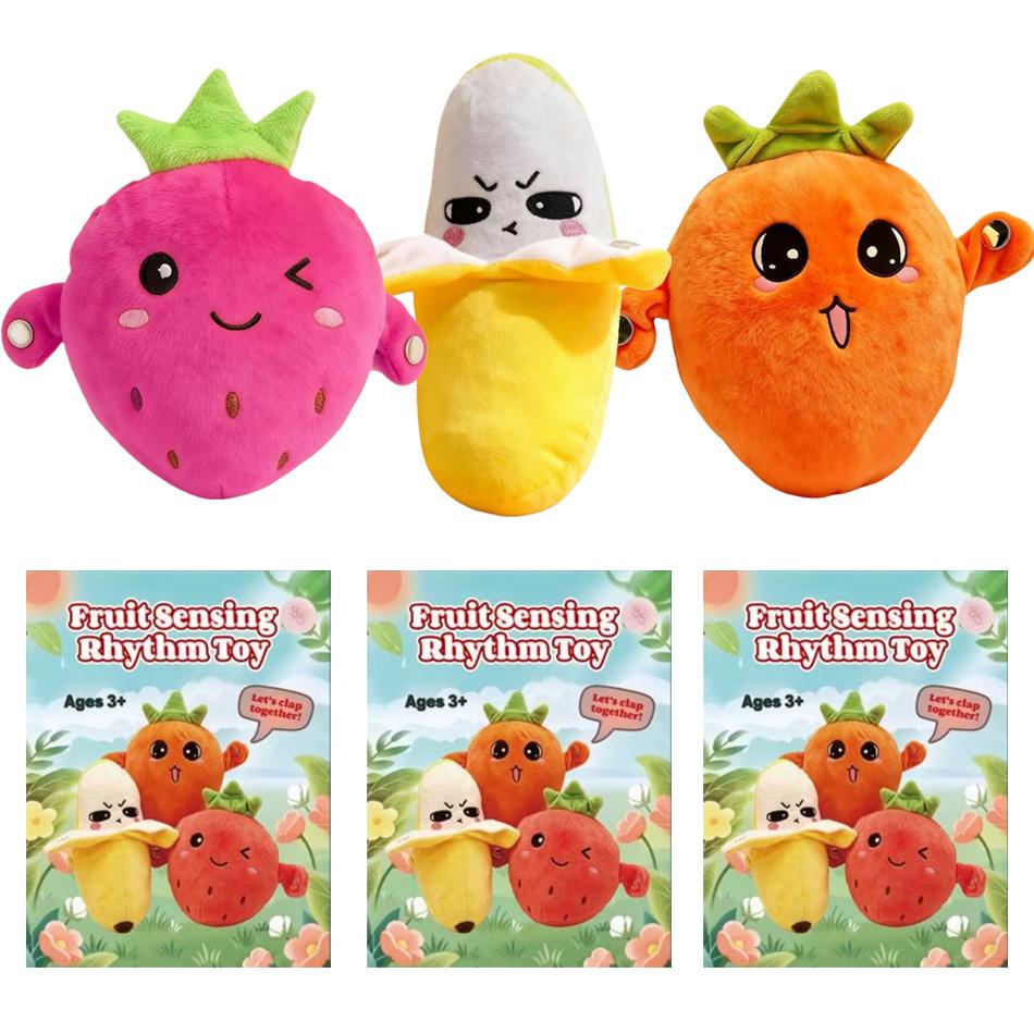 Music Sensory Toy, Interactive Music Plush Toy with Sound, Sensory Activity Learning and Education Toy for Children, Fun Ch