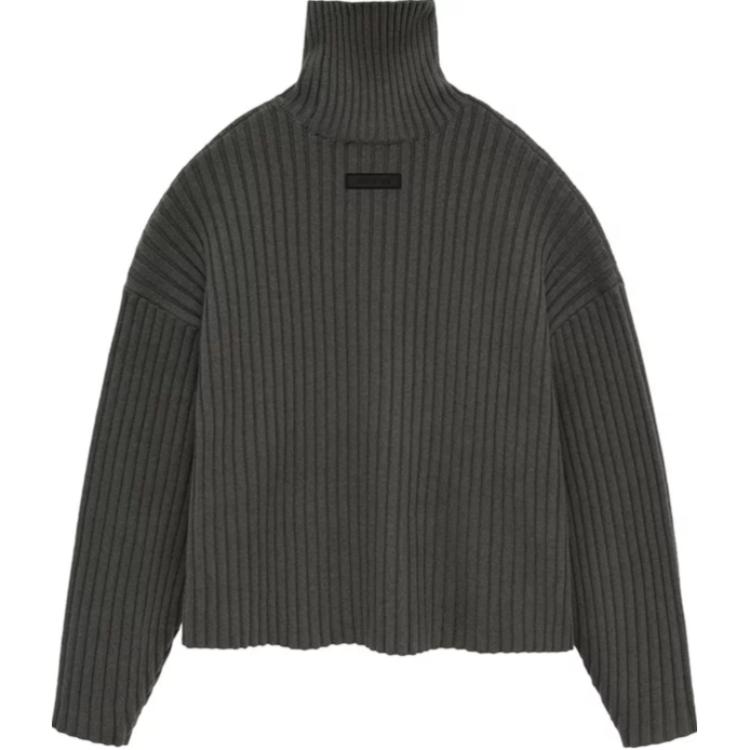 Fear of God Essentials Turtleneck Ink Men Tops Black 192SP244590F