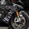 Applicable to BMW sticker car sticker motorcycle creative modification waterproof helmet sticker BMW logo water bird three boxes sticker