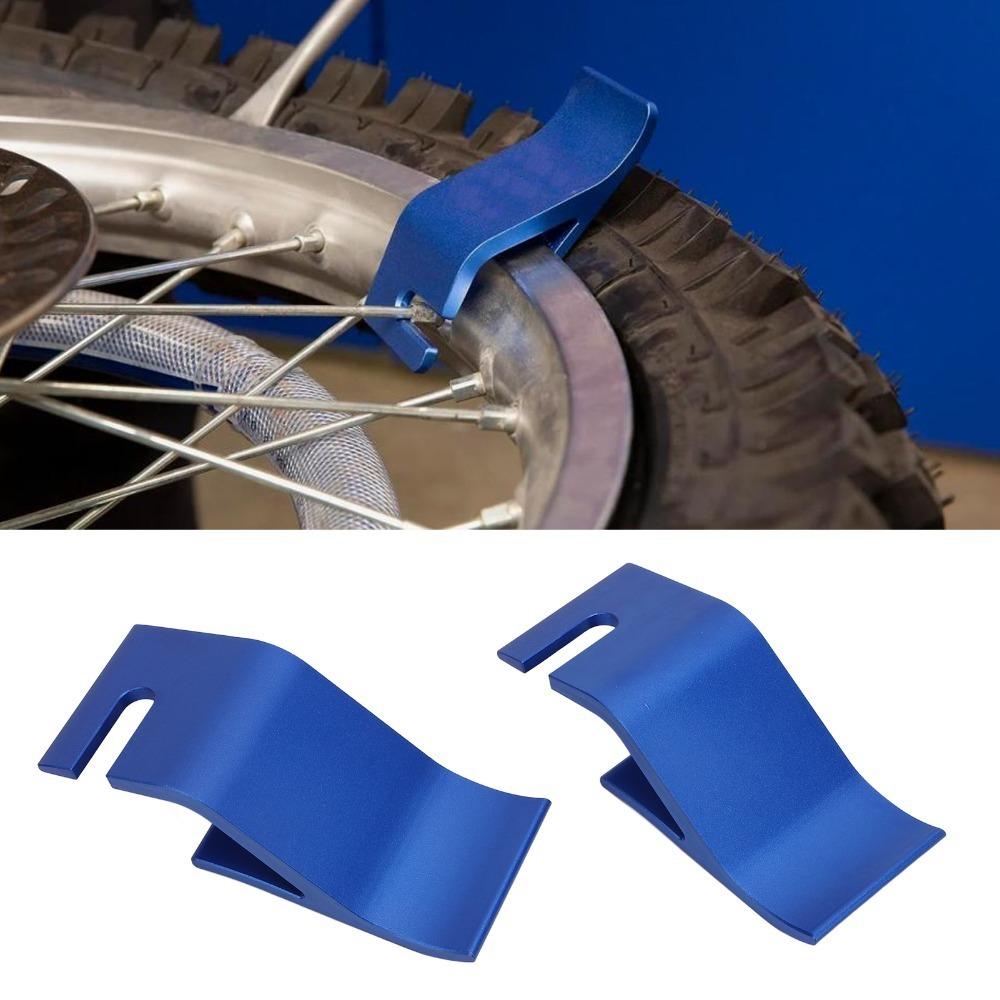 2PCS Blue/Black Tire Bead Holder Hook  Off Road Motorcycle Tire Changing