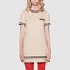 Gucci Short Sleeved Dress Women's White 650387-XKBNZ-9087