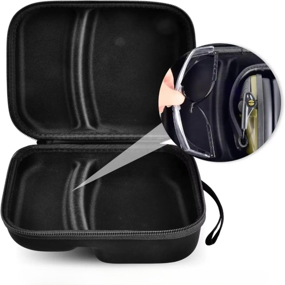 Eva Zipper Earmuff Protection Bag Waterproof Headphone Organizers Case  Hearing Protection