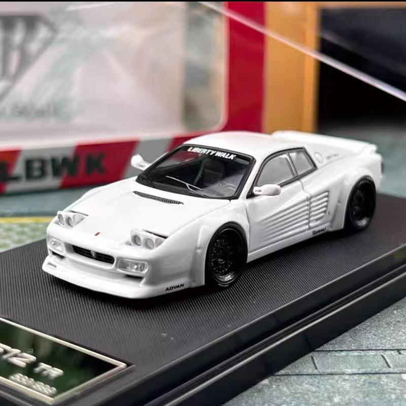 Star Model 1:64 512TR Testarossa LB-Works Alloy Car Diecasts & Toy Vehicles Car Model Miniature Scale Model Car For Children белый