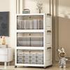 Transparent Pull-out Shoe Rack and Folding Storage Box