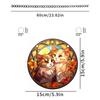 Personalized Butterfly Door Hanging Decor Acrylic Stain Glass Window Hanging Craft Colorful Bedroom Living Room Home Decoration