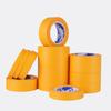Orange General Purpose Masking Tapes Strong Masking Tape Car Painting No-trace Adhesive Tape Walls Paint Protection Crepe PaperPinstriping Tape 3