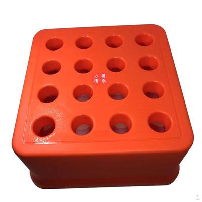 BT30 BT40 BT50 Tool Holder Storage Box PP Plastic for CNC Parts 16 Hole