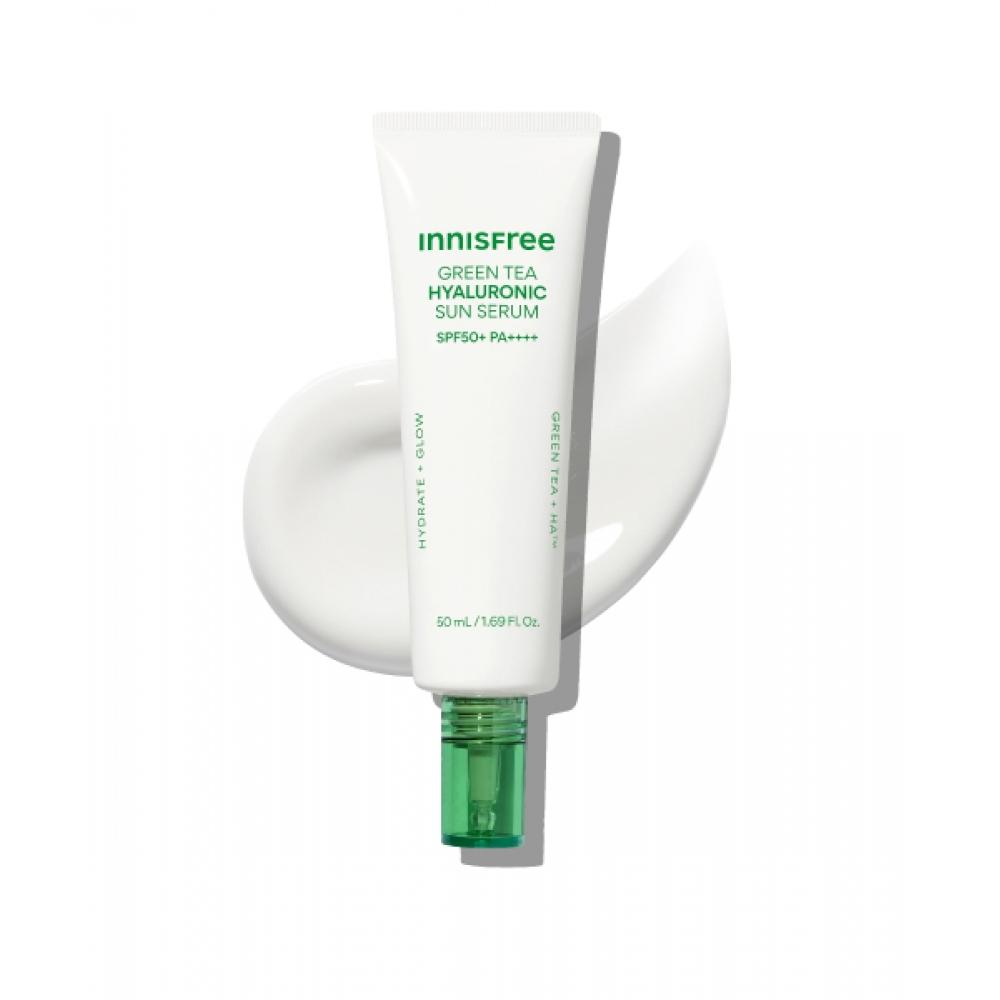 Innisfree Daily Uv Moisturizing Sun Serum Spf50+ Pa++++ 50ml 2 Pcs