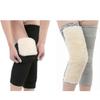 2025 Darmowade 2 Pairs Thicken Fleece Lined Knee Warmers For Women Men, 45cm Cashmere Knee Brace Wool Kne