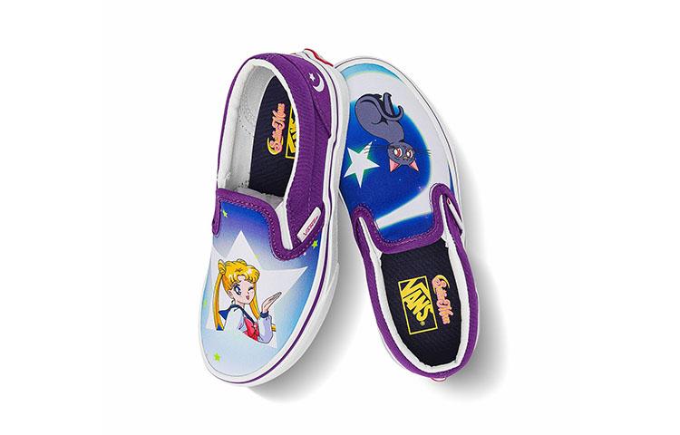 Vans Chaussures à enfiler classiques Pretty Guardian Sailor Moon PS VN0A7Q5G5RH