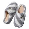 Cotton slippers autumn and winter 2025 new indoor home non-slip platform shoes plush warm plush slippers