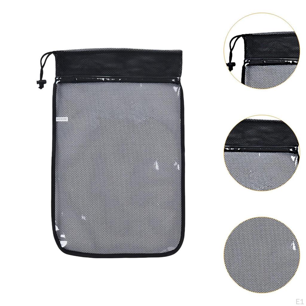 Mesh Snorkel Bag Net Portable Multipurpose Swim Fins Bag, Gear for Surfing