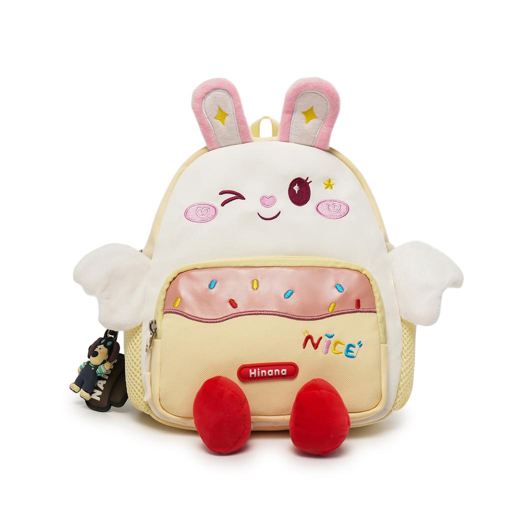 Schoolbag cute kindergarten schoolbag new cartoon fashion bunny children's backpack lightweight spine protection baby backpack