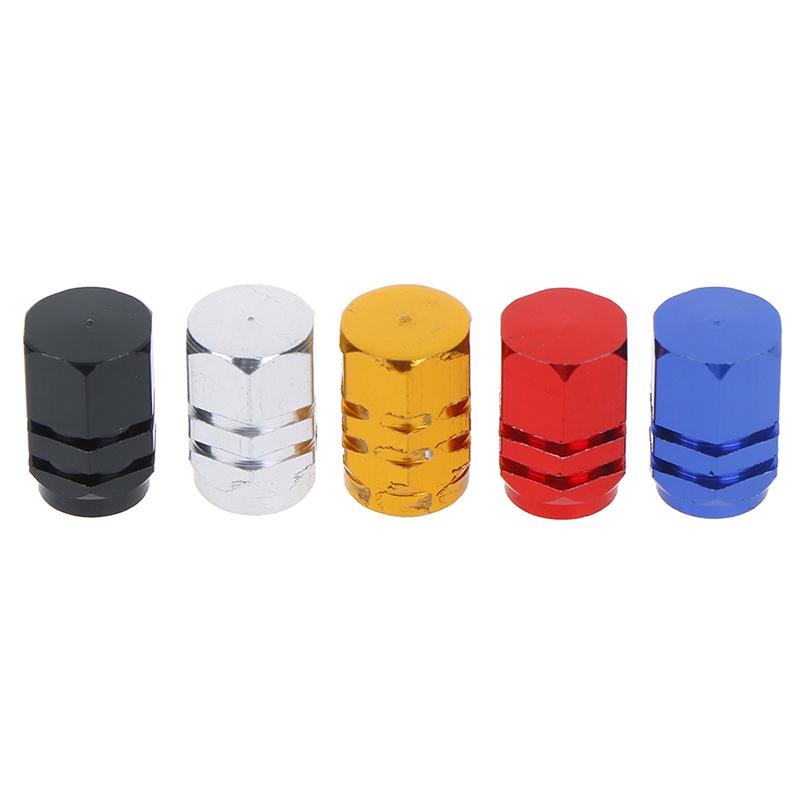 4Pcs Mini Tire Wheel Rims Stem Air Valve Caps Tyre Cover Car Truck Bike