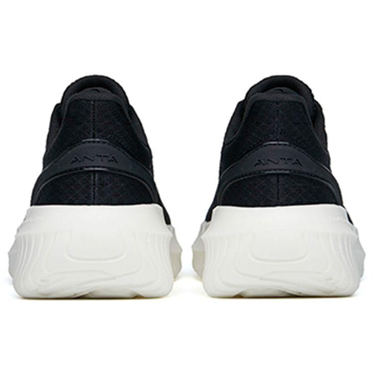 Anta Training Series Fabric Shock Absorption Non-Slip Wear-Resistant Breathable Low-Top Training Shoes Women Sneakers Black 122227702-1