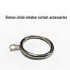 Blackout Curtain Roman Ring - Metal Curtain Accessories for Roman Rod