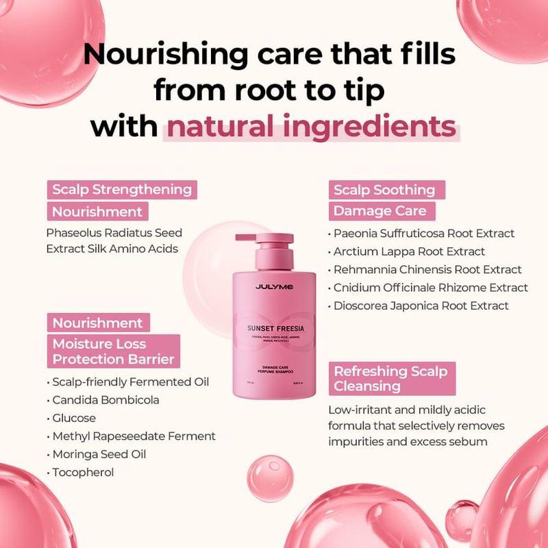 JULYME - Damage Care Perfume Shampoo - 3 Types