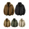 New Fashion Men Bomber Jackets Cotton Casual Down Jackets Male Winter Fleece Warm Parkas Quality Man Slim Tooling Coats Size 5XL