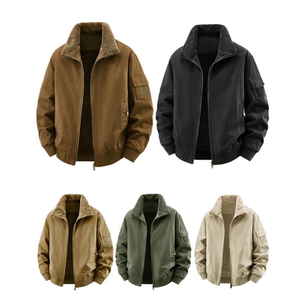 New Fashion Men Bomber Jackets Cotton Casual Down Jackets Male Winter Fleece Warm Parkas Quality Man Slim Tooling Coats Size 5XL
