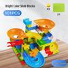 Large Particle Versatile Track Blocks Compatible with LEGO for Children Aged 3-6