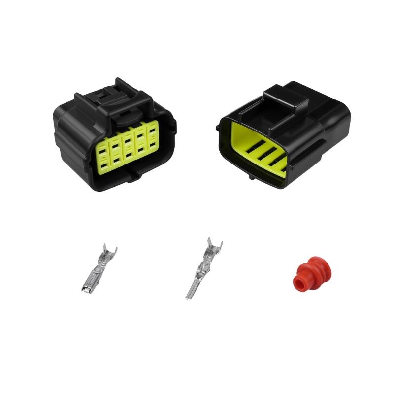 Plastic Waterproof Terminals Connector Electrical Plugs Connector Upgrades for Automotive & Outdoor Electrical Application