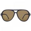 Calvin Klein Brown Pilot Men S SunglaSSeS ck19532S 410 58